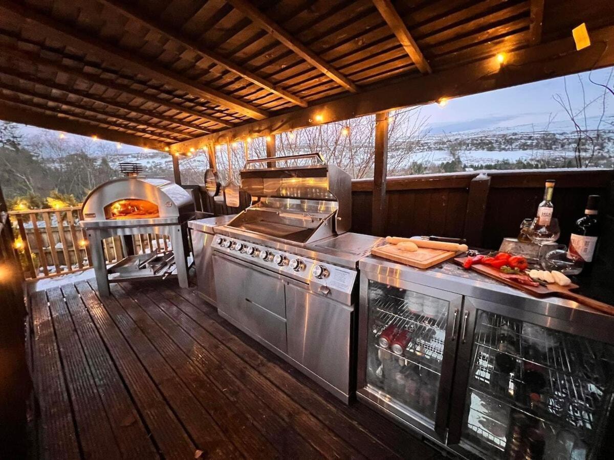 Vila 3 - Spectacular Views - Pizza Oven & Bbq Pont Sticill Exteriér fotografie